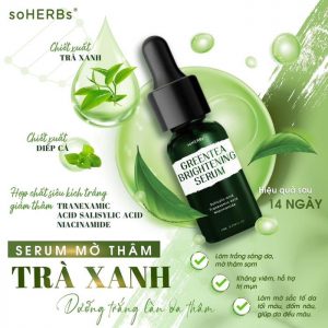 Serum Mo Tham Tra Xanh Soherbs